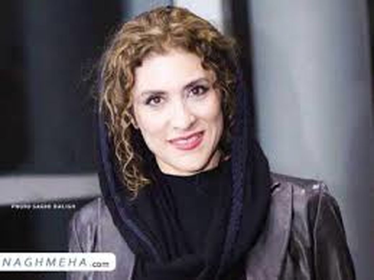 عکس جالب ویشکا آسایش از پشت صحنه سریال نهنگ آبی