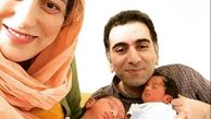 فلامک جنیدی و دوقلوهای نازش+عکس