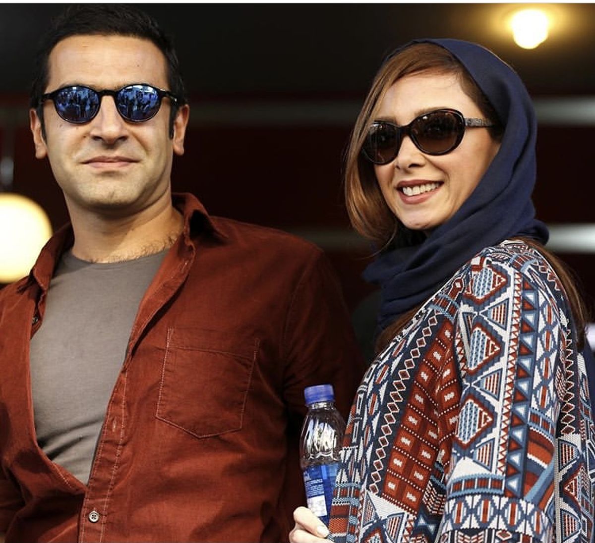 فرناز رهنما و‌ همسرش + عکس