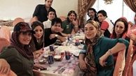 عکسی قدیمی از سحر قریشی و الناز شاکردوست در یک دورهمی