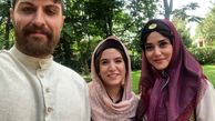 ستاره پسیانی در پشت صحنه جیران + عکس