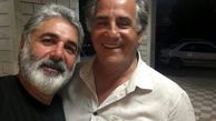 مهدی‌صبایی در کنار بازیگر مشهور + عکی