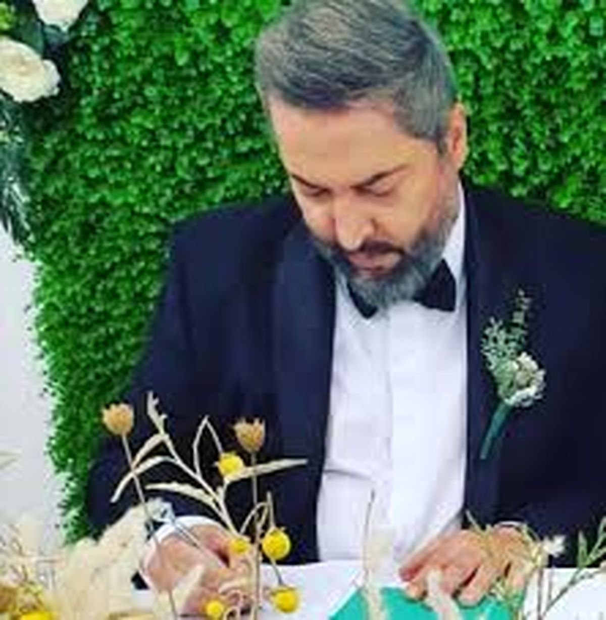 فیلم تلخ و دیده نشده از عروسی مهرداد میناوند که مجری تلویزیون منتشر کرد