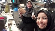 افطاری خبری خانم مجری