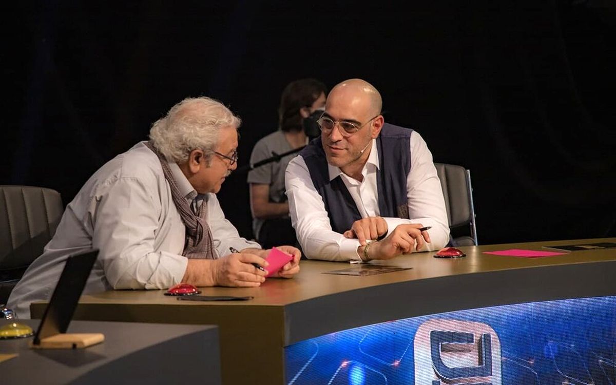 امیریل ارجمند داور یک برنامه تلویزیونی شد + عکس