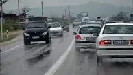 بارش باران و مه‌گرفتگی در برخی جاده‌های ایران/ وزش باد و احتمال بارش در تهران