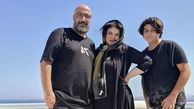 امیر جعفری در کنار همسر و پسرش + عکس