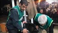حرکت جالب «ضرغامی» در پیاده روی اربعین 