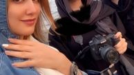 سمیرا حسینی و دوستانش در کنار دریا + عکس