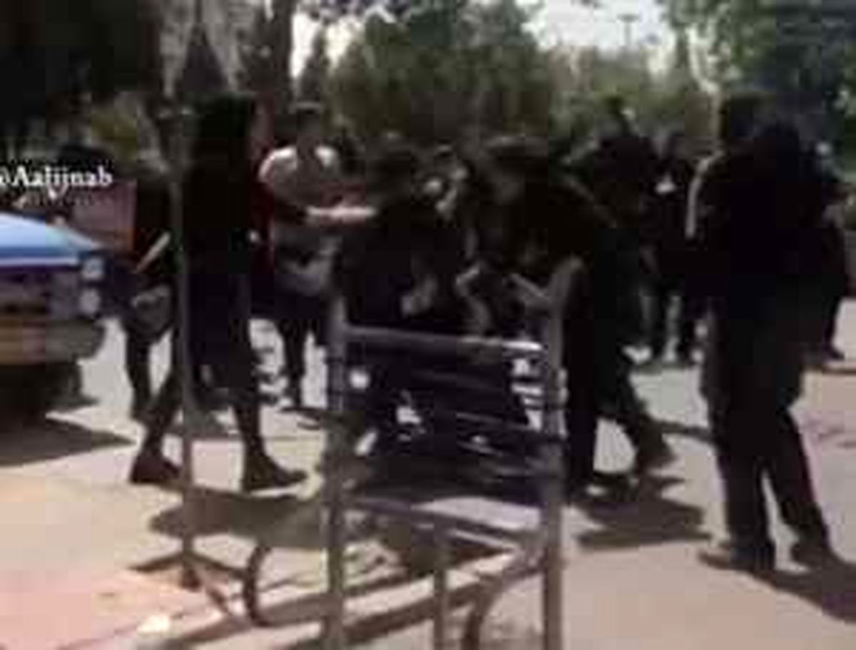 قمه کشی دختران دبیرستانی+ فیلم
