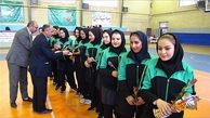 اولین حضور دانشجویان دختر دانشگاه های ایران در رقابت های بین المللی در رشته بسکتبال