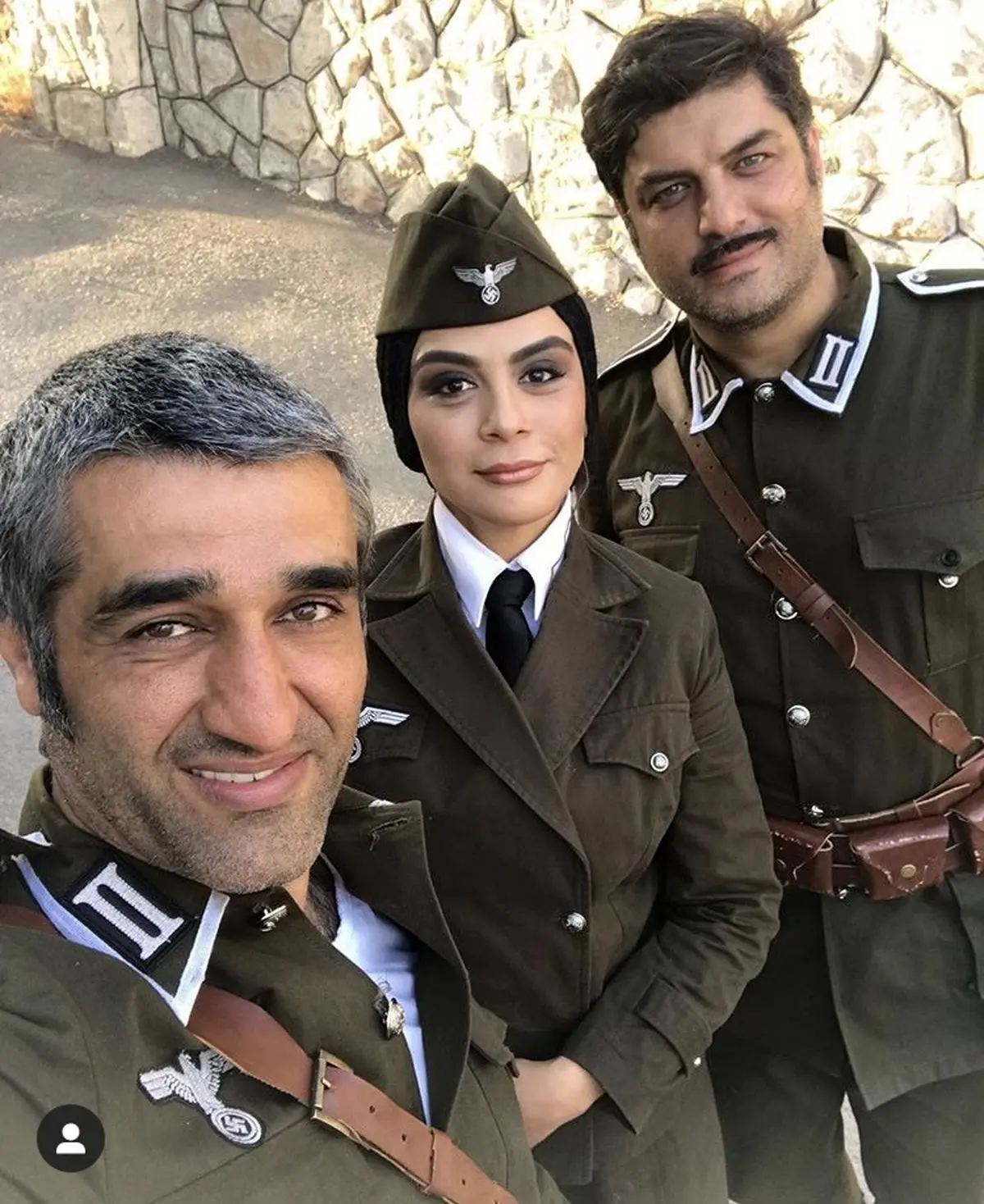مارال فرجادی در لباس سربازی + عکی