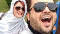 حال خوب مهدی سلوکی در کنار همسرش+عکس