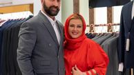 تیپ قرمز جیغ بهاره رهنما در فروشگاه+عکس