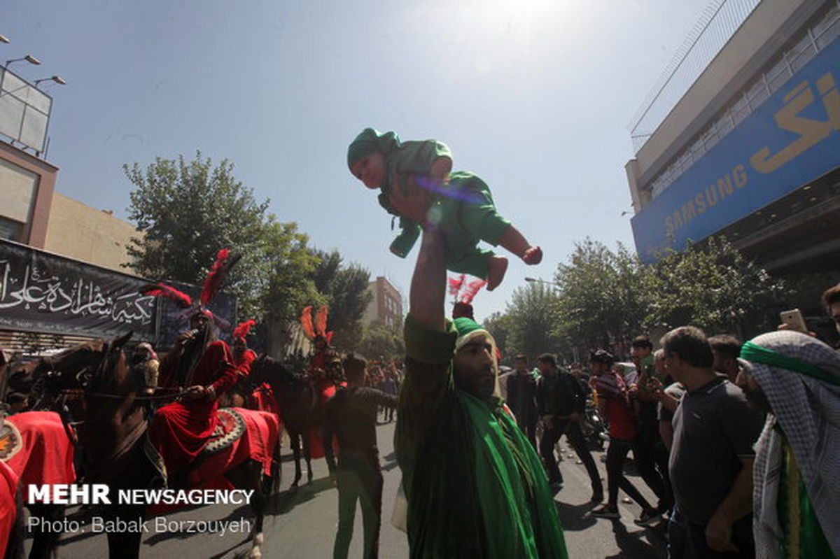 کاروان بنی اسد در محله سرچشمه تهران