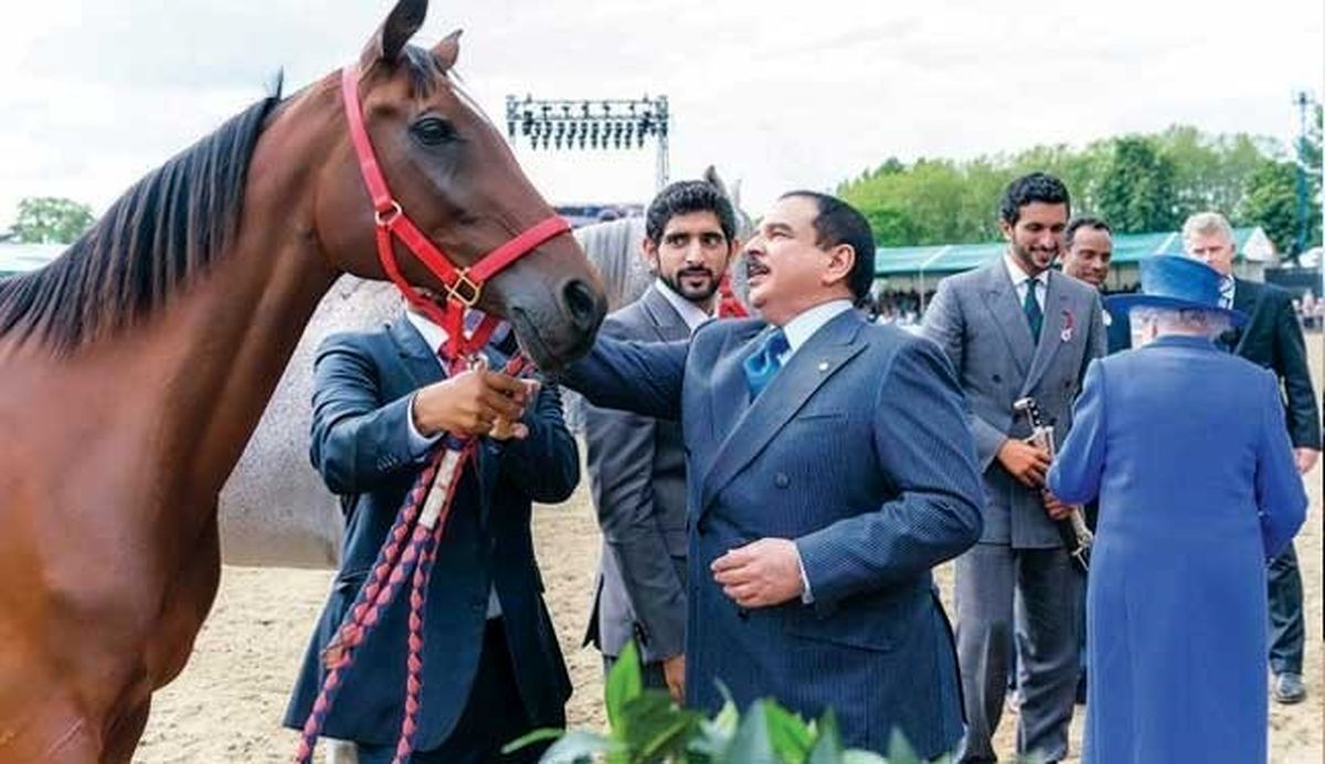 کدام اسب شاه بحرین را به لندن کشاند؟