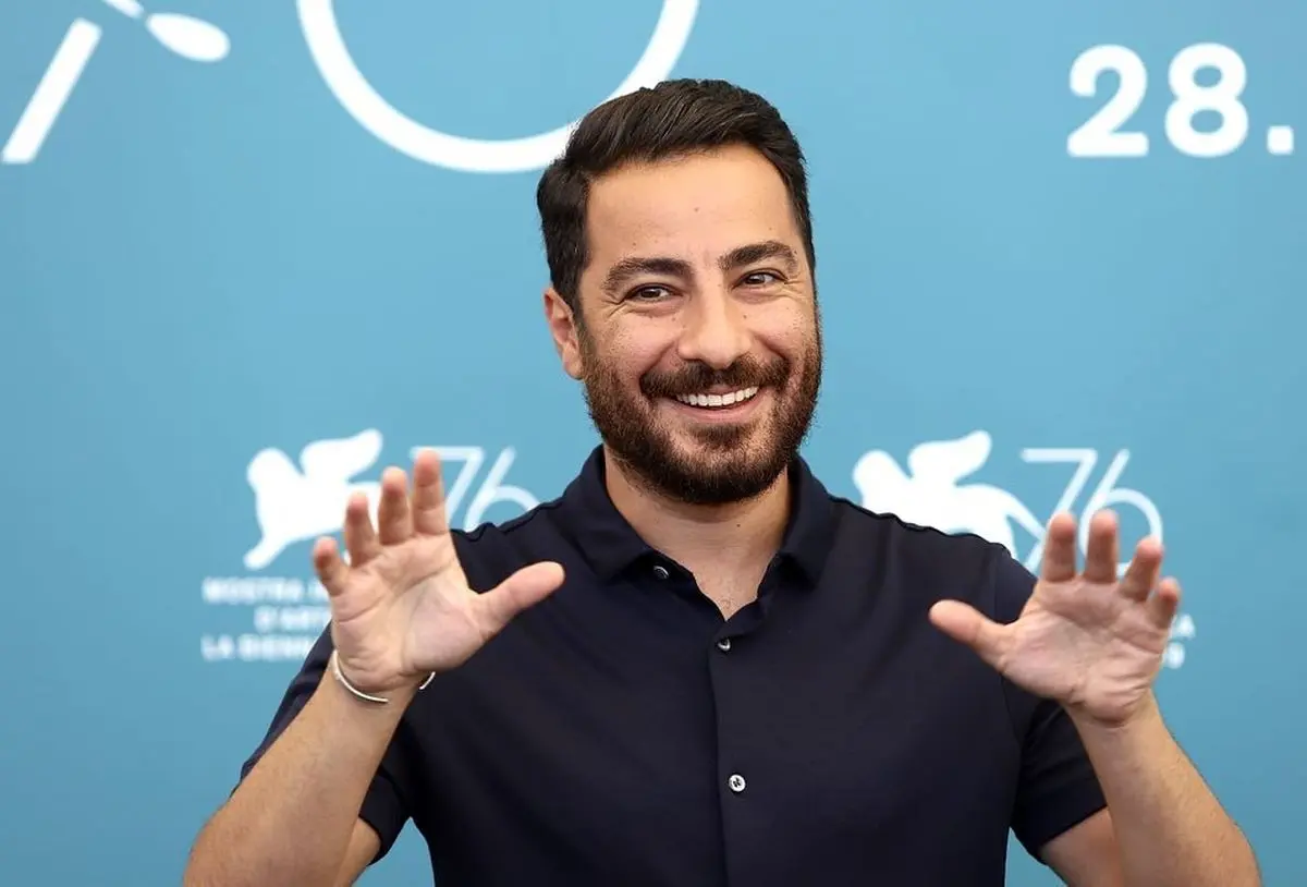 فیگور شیری نوید محمدزاده در ونیز+عکس