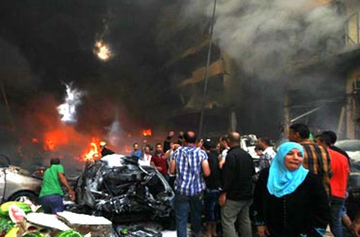 انفجار خونین در نزدیکی مقر حزب الله
