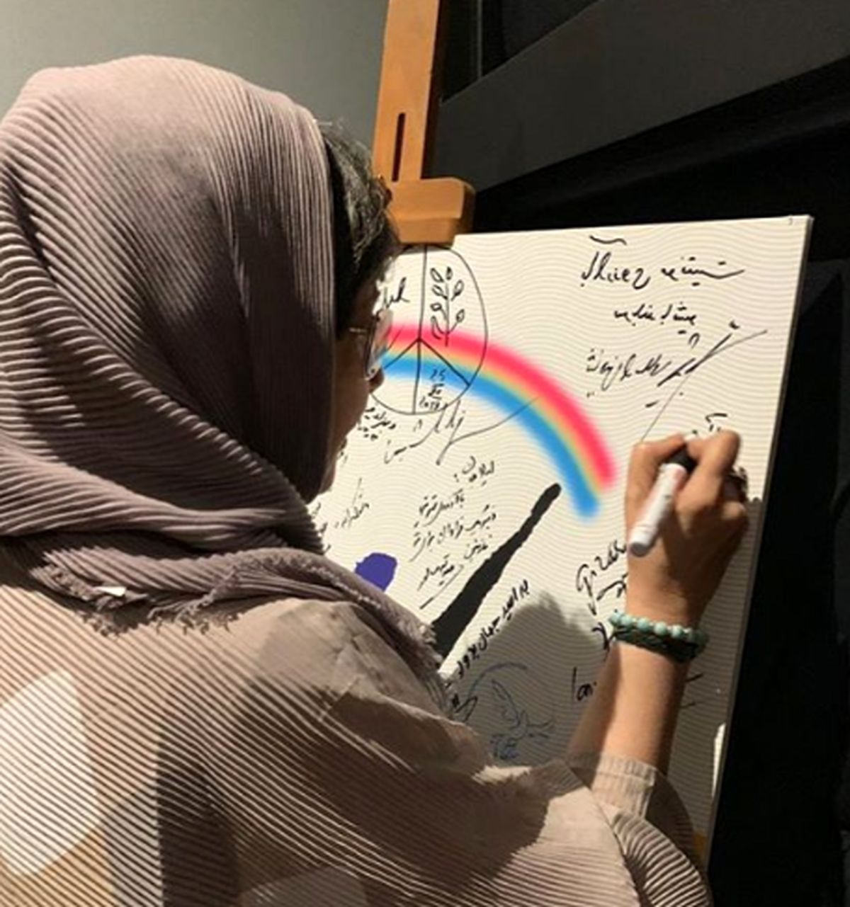 کتایون ریاحی در جشنواره بین المللی هنر برای صلح