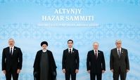 تاکید روسای جمهور کشورهای ساحلی خزر بر عدم حضور نیروهای مسلح بیگانه