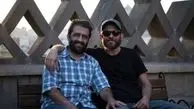 بابک حمیدیان در کنار کارگردان مشهور + عکس