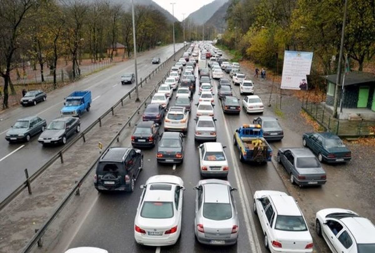 ترافیک راه های البرز سنگین شد 