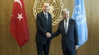 گوترش و اردوغان دیدار کردند