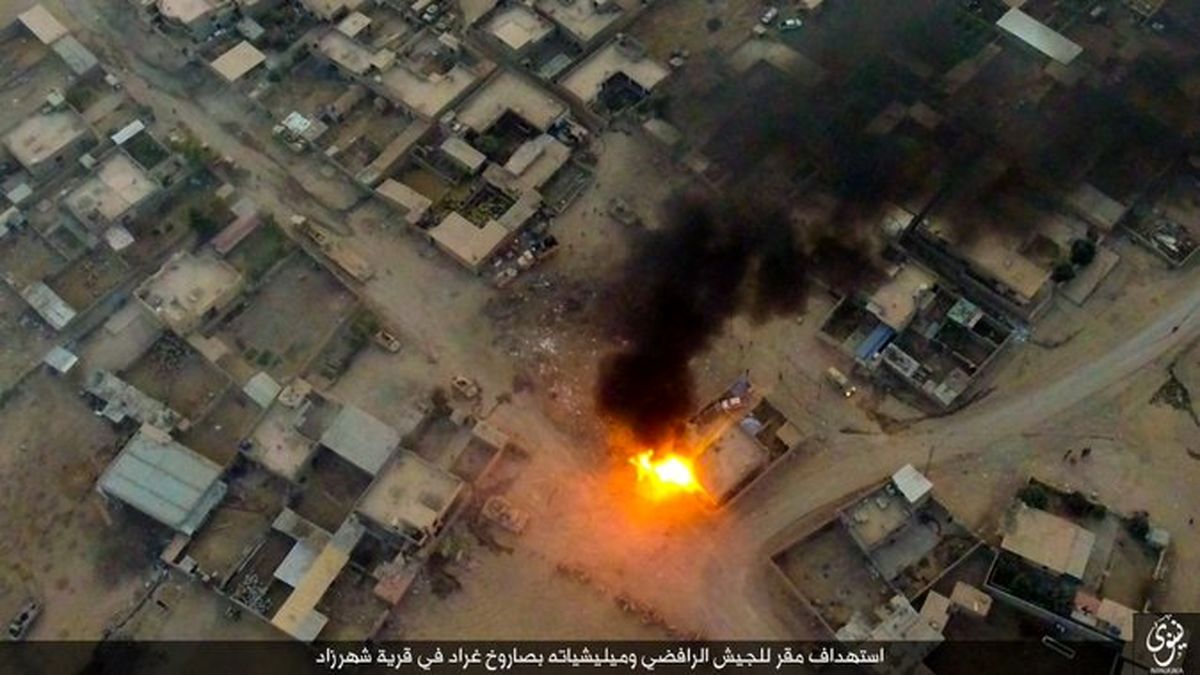 پهپاد عراقی ۲۰ داعشی را در موصل شکار کرد
