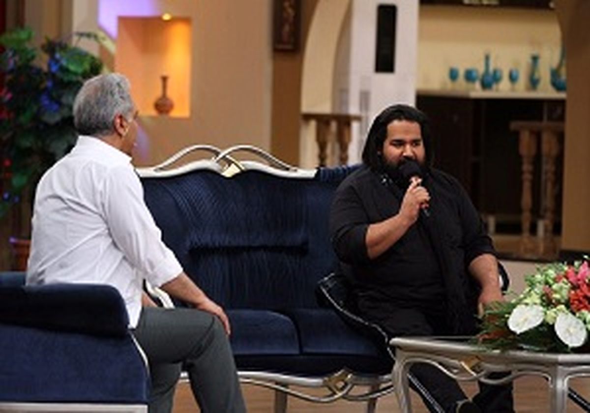 مهران مدیری بالاخره سن و سال مهمان برنامه را لو داد