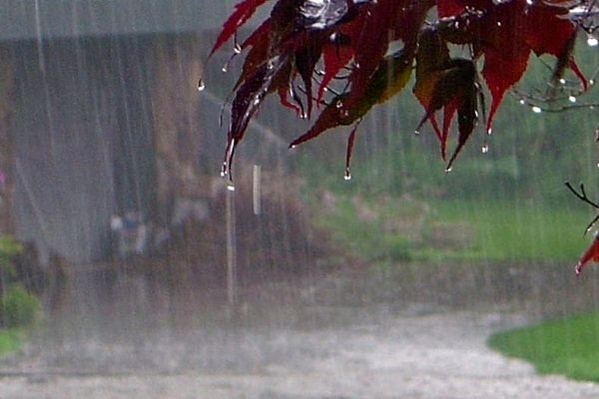 محورهای مسدود و دارای بارش باران