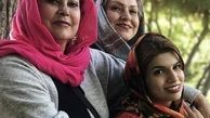 مهرانه مهین ترابی و خانواده اش + عکس