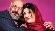 تبریک زیبای تولد امیر جعفری به همسرش 