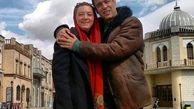 عکس عاشقانه زوج نمکی سینما 