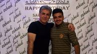مهدی صبایی در تولد‌ دوستش + عکس
