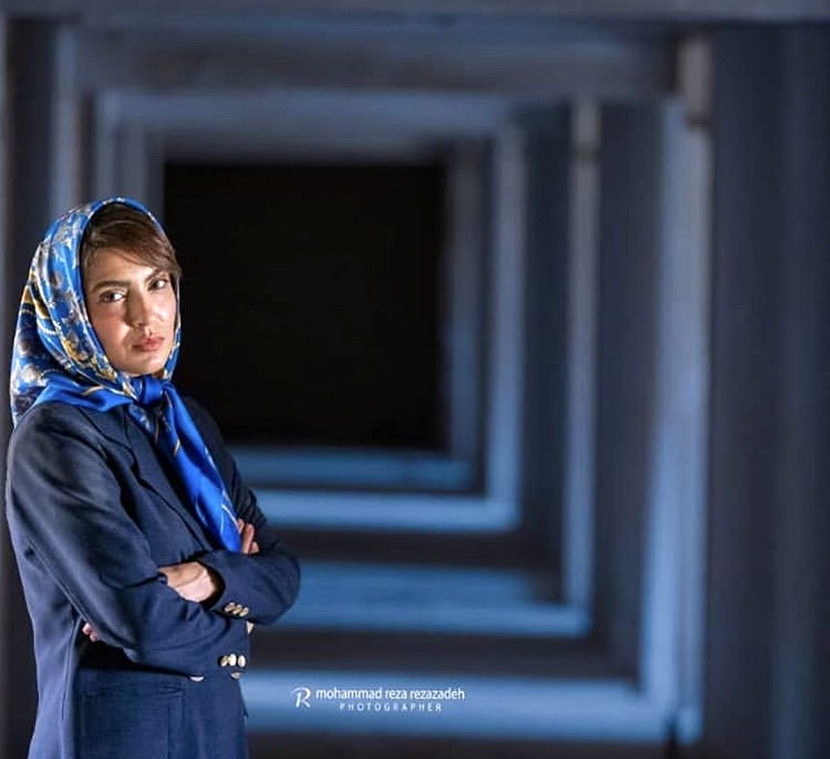 گریم مونا کرمی در فیلم جدیدش + عکس