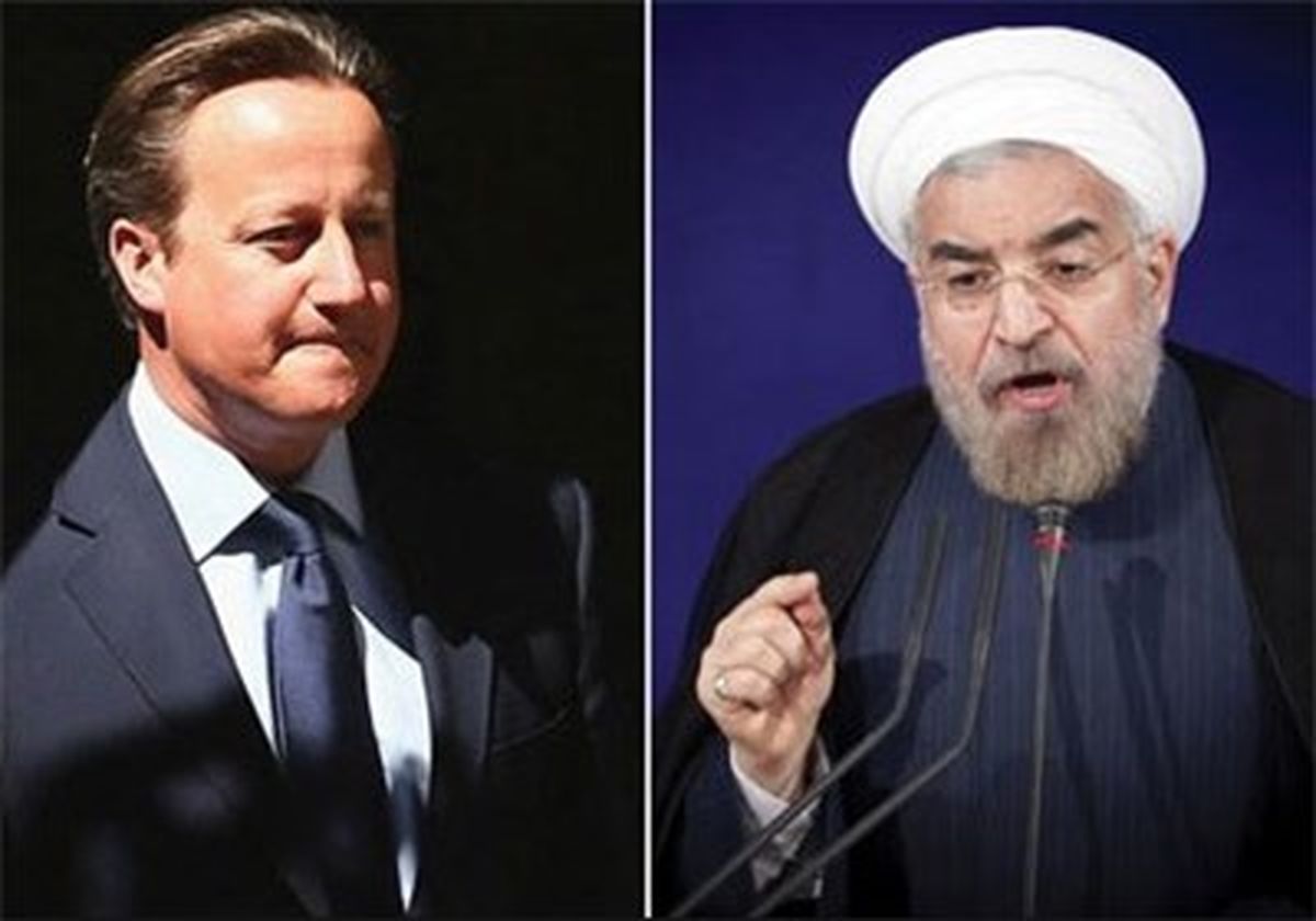 موافقت کامرون و روحانی برای ارتقاء روابط