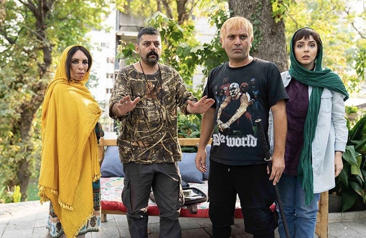 گریم‌ متفاوتی از مهدی کوشکی در سیاه باز + عکس