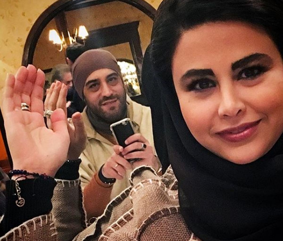  امیریل ارجمند تولد همسرش را تبریک گفت