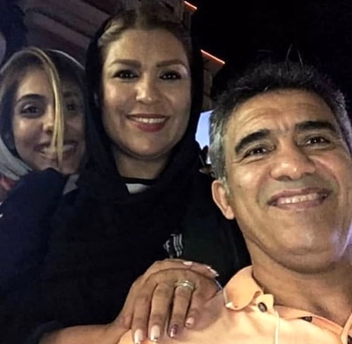 احمدرضا عابدزاده و خانواده اش + عکس