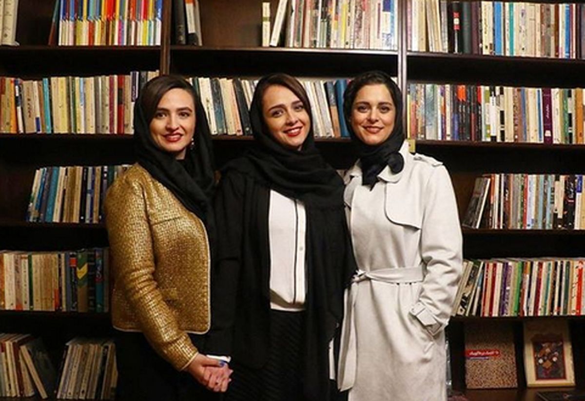 «ترانه علیدوستی» در کنار دو بازیگر «شهرزاد»/عکس
