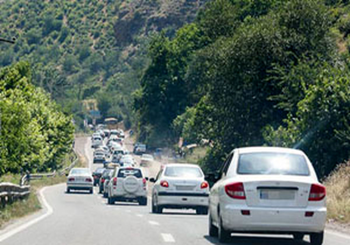 جاده چالوس یکطرفه می‌شود