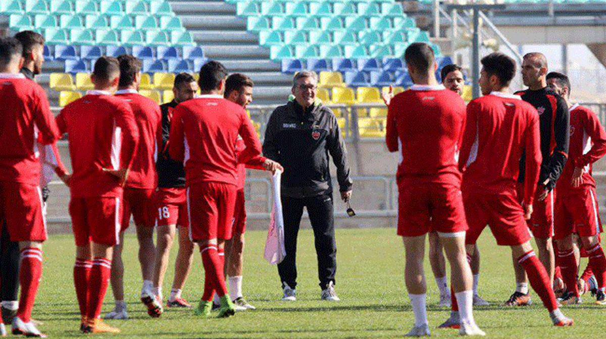 اقدام جالب پرسپولیس برای شروع تمرینات