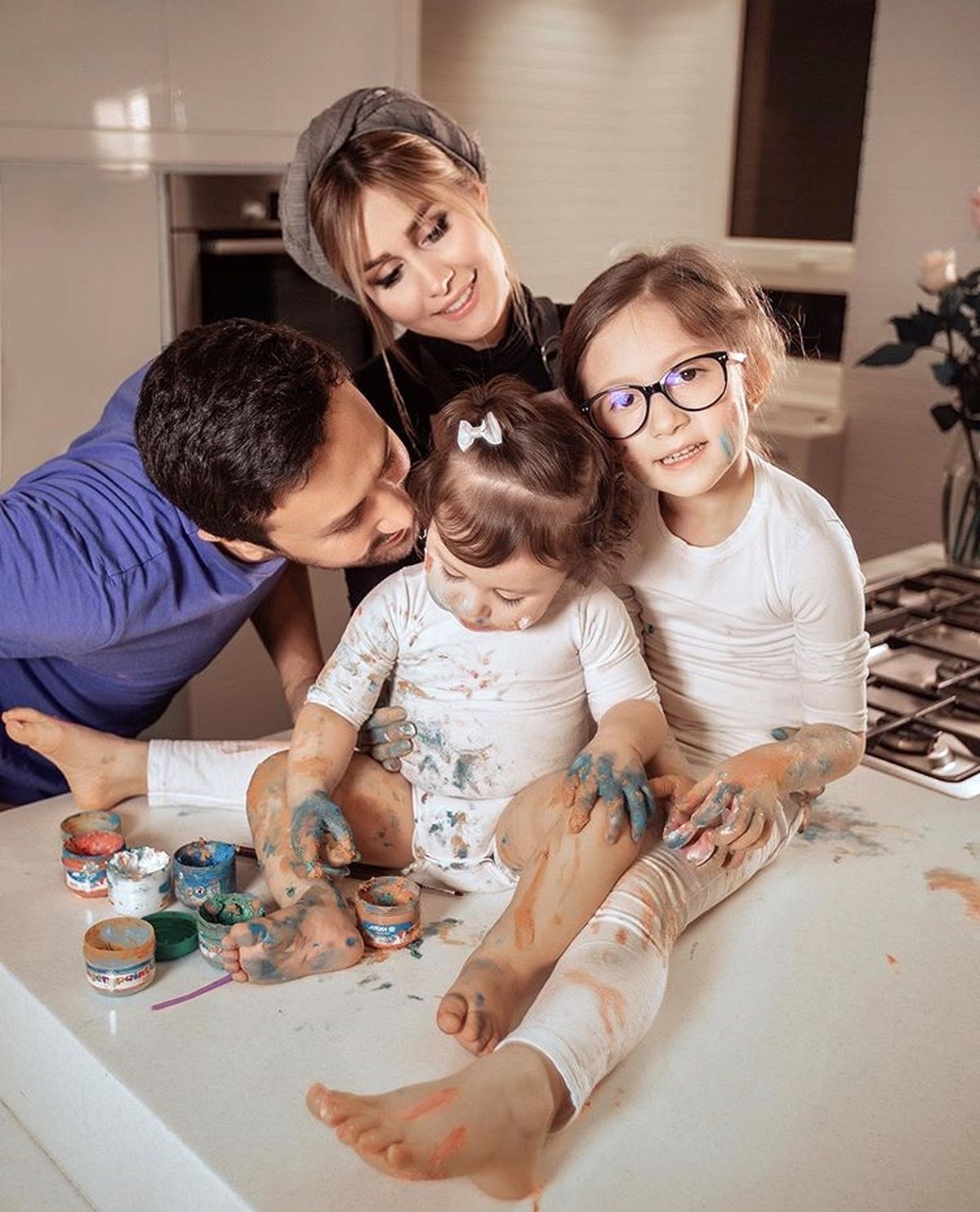 عکس خانوادگی شاهرخ استخری
