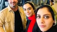 خواهران فرجاد در مسکو+عکس
