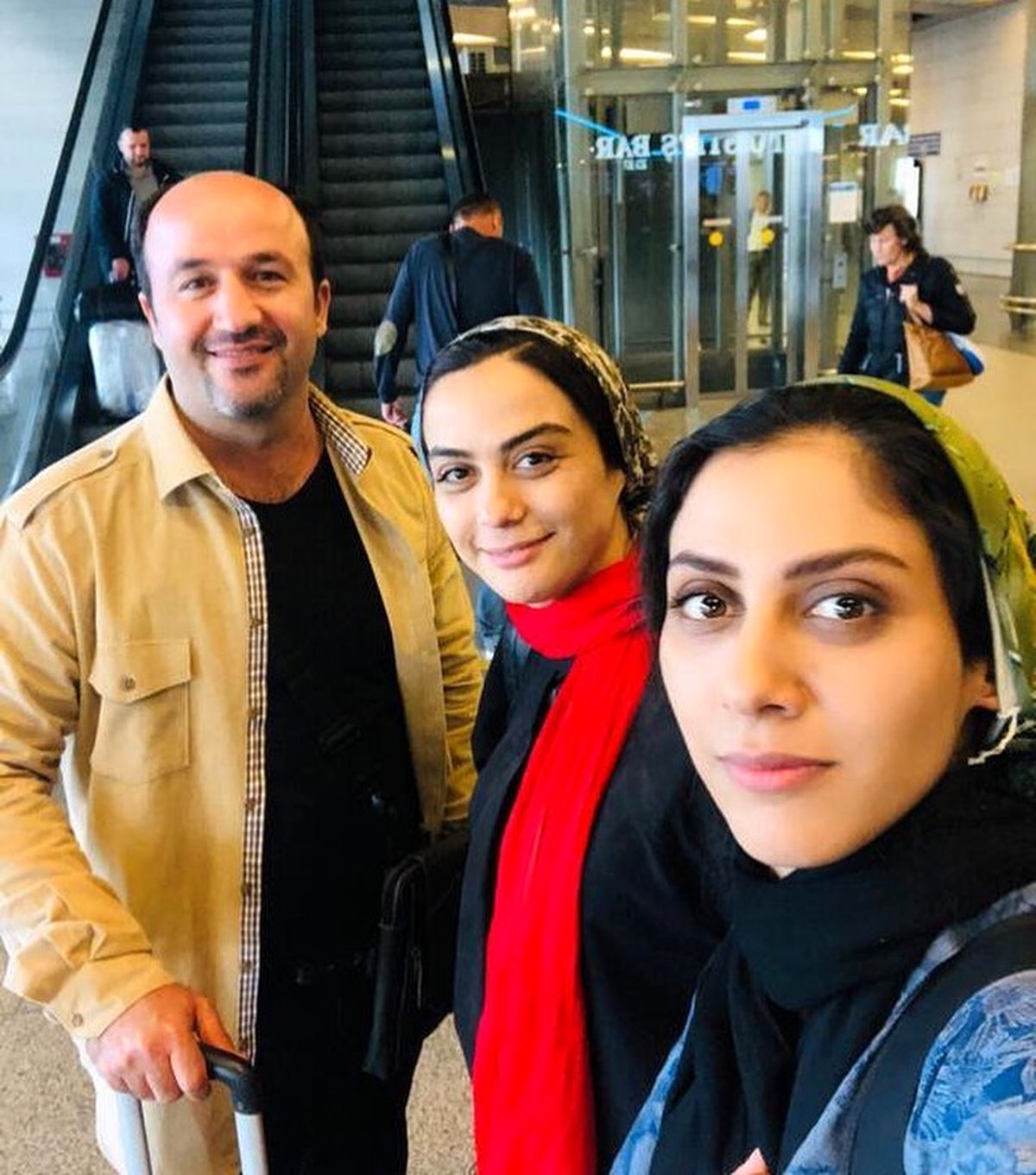 خواهران فرجاد در مسکو+عکس