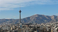 بارش باران هوای تهران را پاک نکرد/ادامه کاهش دمای هوا در پایتخت
