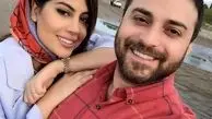 بابک‌ جهانبخش و همسرش لب دریا + عکس