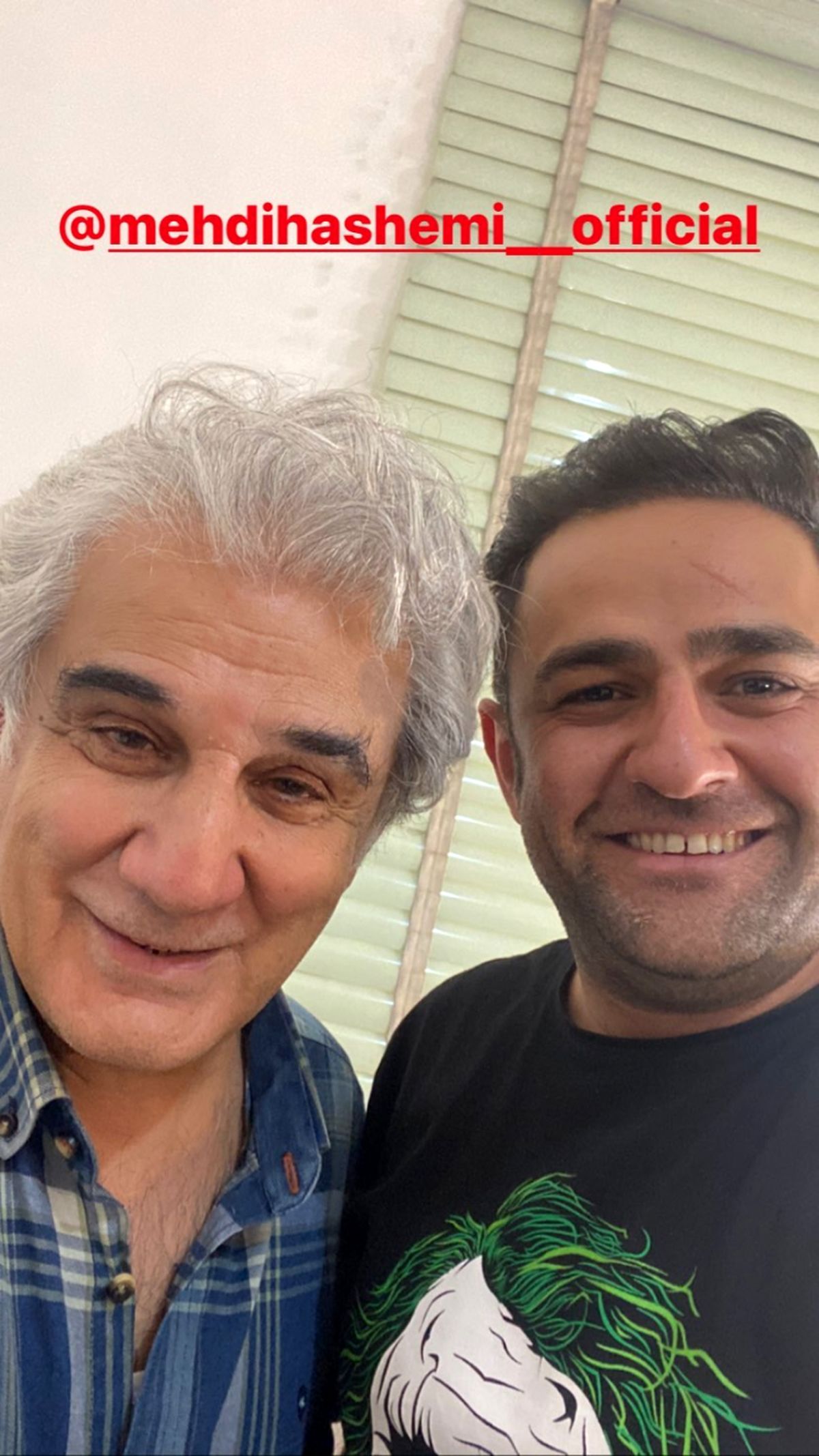 مهدی هاشمی و‌علی هاشمی در کنار هم + عکس