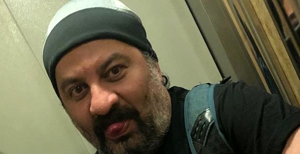 سلفی آسانسوری به سبک «مهراب قاسمخانی» و دخترش