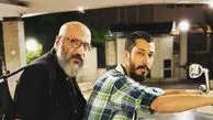 موتور سواری آقا بهتاش با همسر هما + عکس